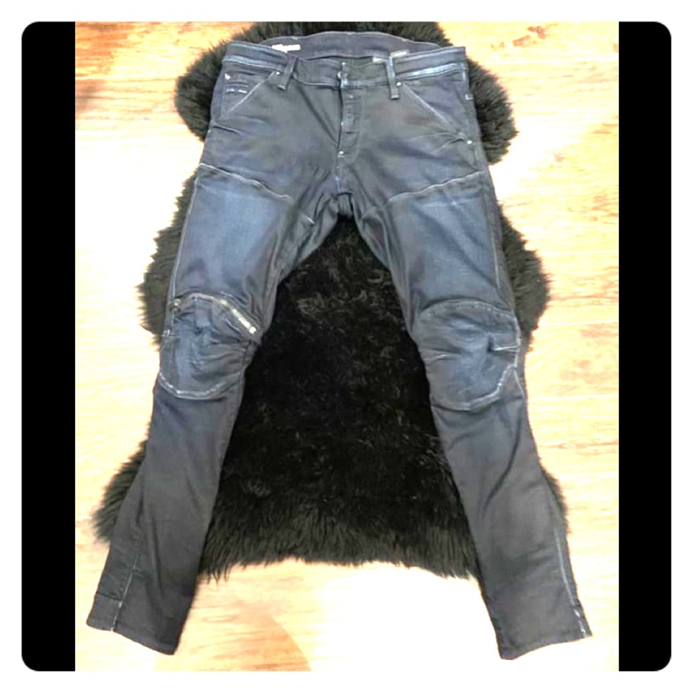 G STAR ZIPPER 3D DENIM